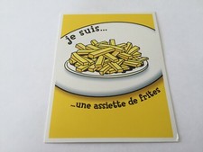 Carte assiette frites d'occasion  Vendin-le-Vieil