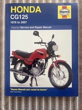 Revue technique Haynes HONDA Cg 125 1976 2007 Anglais CG125 Es M W BR E C B K1 comprar usado  Enviando para Brazil