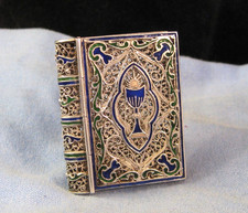 Silver enamel antique for sale  BROMYARD