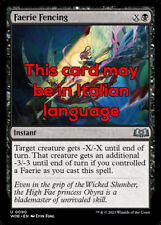 Mtg faerie fencing usato  Bari