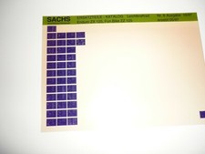 Sachs ersatzteilliste microfic gebraucht kaufen  Garching a.d.Alz