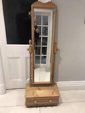 antique cheval mirror for sale  DERBY