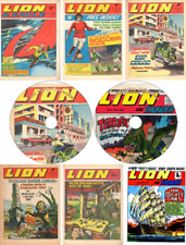 Lion comics 1970s for sale  UK