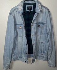 Warm denim jacket for sale  Los Angeles