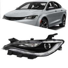 Farol para 2016-2017 Chrysler 200 farol halogênio lateral do motorista sem LED DRL comprar usado  Enviando para Brazil