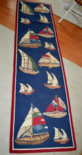Nautical hooked rug for sale  Albion