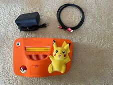 Console Nintendo 64 N64 HDMI Gamebox 64HD laranja Pikachu, usado comprar usado  Enviando para Brazil