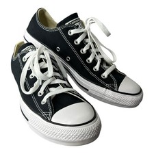 Usado, Tênis Converse unissex CT All Star Ox 167493F preto casual tamanho M 7 W 9 comprar usado  Enviando para Brazil