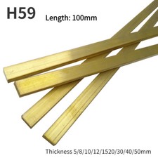 Placa de latão cobre amarelo H59 latão barra sólida haste latão linha plana 100mm comprar usado  Enviando para Brazil