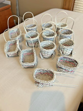 Lot mini baskets for sale  West Suffield