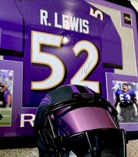 Ray lewis autographed for sale  Niles