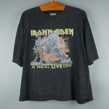 Camiseta Iron Maiden Vintage 1993 Um álbum real ao vivo comprar usado  Enviando para Brazil