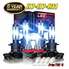 Farol de LED + kit de lâmpadas de neblina para Mercedes-Benz E350 E320 E550 -6x 8000K comprar usado  Enviando para Brazil
