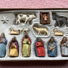 Vintage. krippenfiguren nativi for sale  PETERBOROUGH