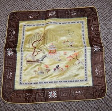 Vintage chinese embroidered for sale  BOLTON