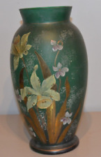Vase vert givré d'occasion  Pont-Évêque