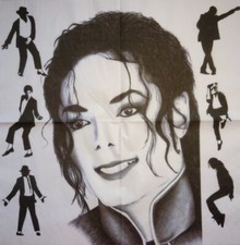Michael jackson serviette gebraucht kaufen  Wipperfürth
