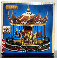 Lemax santa carousel usato  Roma