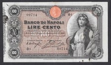 Italia regno banconota usato  Italia