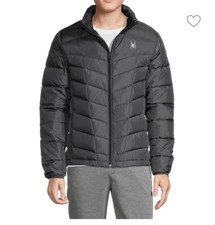 Jaqueta acolchoada Spyder masculina M Pelmo 80% carvão esqui neve leve nova sem etiquetas comprar usado  Enviando para Brazil