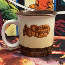 Caneca Cracker Barrel Old Country Store cadeira de balanço xícara de café cerâmica 4” comprar usado  Enviando para Brazil