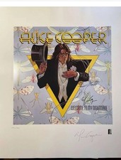 Alice cooper signed for sale  WOLVERHAMPTON