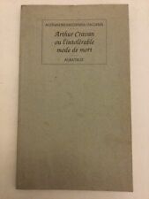Arthur Cravan ou l’intolerable mode de mort Alexandre Saldanha da Gama comprar usado  Enviando para Brazil