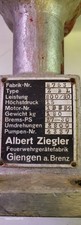 Feuerwehr pumpe ziegler gebraucht kaufen  Deutschland