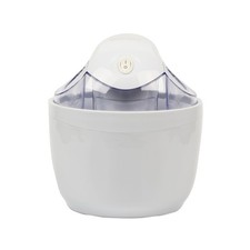 Máquina de sorvete elétrica EMtronics 1L com tigela pré-congelante antiaderente - Branco comprar usado  Enviando para Brazil