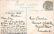 Family history postcard for sale  PETERBOROUGH