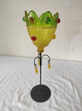 Bougeoir photophore 33cm d'occasion  Chambon-sur-Voueize