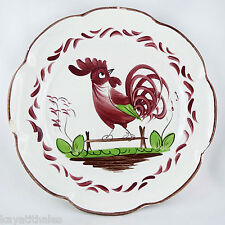 Antique earthenware plate d'occasion  Expédié en Belgium