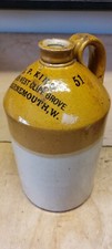 Earthenware flagon stoneware for sale  POOLE