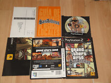 GRAND THEFT AUTO GTA SAN ANDREAS GTA + DOBLE POSTER PARA LA SONY PS2 BUEN ESTADO comprar usado  Enviando para Brazil