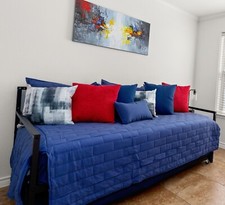 Metal daybed trundle for sale  San Antonio