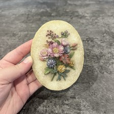 Vintage resin floral for sale  EVESHAM