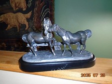 Spelter bronze two for sale  Tomahawk