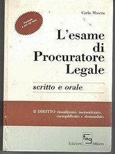 Esame procuratore legale usato  Vejano