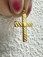 Pendentif croix 750 d'occasion  Andernos-les-Bains