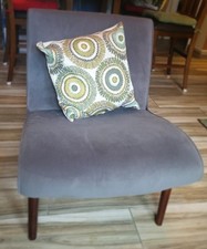 Grey cushioned accent for sale  Coral Springs