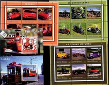 NM GUINÉ BISSAU - MNH - 5 S/S - CARROS, ESPORTES, MOTOCICLETAS comprar usado  Enviando para Brazil