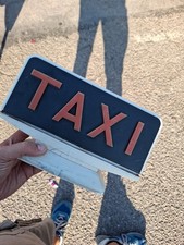 Taxi insegne vintage usato  Casalnuovo di Napoli