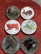 50p unc coin for sale  HYTHE