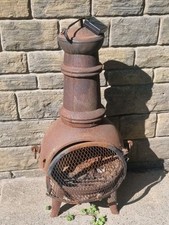 Cast iron chimenea for sale  OLDHAM