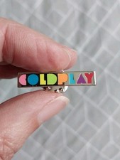 Coldplay enamel metal for sale  SOUTHAMPTON