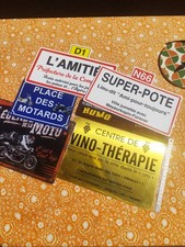 Lot plaque humoristique d'occasion  Chaumont