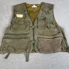 Antigo Colete Masculino de Pesca com Mosca Banana Republic Safari Grande Cáqui Verde Utilitário de Enfrentamento comprar usado  Enviando para Brazil