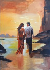 Olio tela 70x50 usato  Perugia