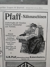 Pfaff nähmaschinen kaiserslau gebraucht kaufen  Leonberg