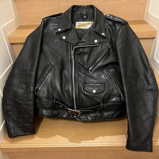 Giacca moto pelle usato  Spedire a Italy